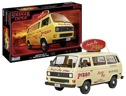 Stranger Things Modelbouwset 1/25 VW T3 Bus Surfer Boy 19 cm