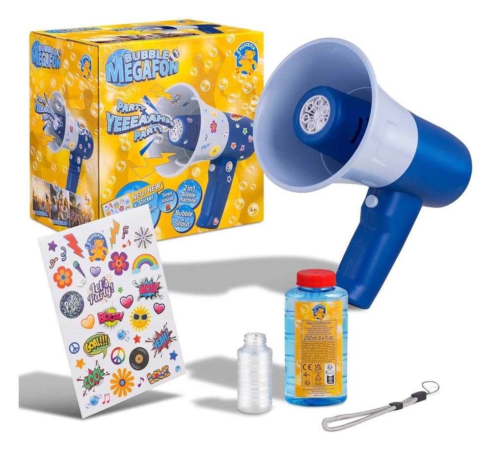 Pustefix Bubble Megafoon Assortiment (4)