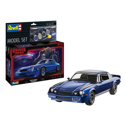 Stranger Things modelbouwset 1/25 Chevy Camaro Z/28 19 (aquakleur) 19 cm