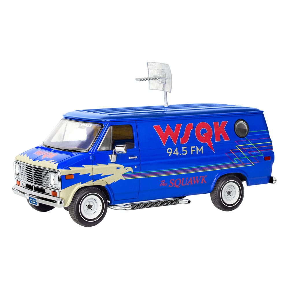 Stranger Things Modelbouwset 1/25 Squawk Van (aquakleur) 21 cm