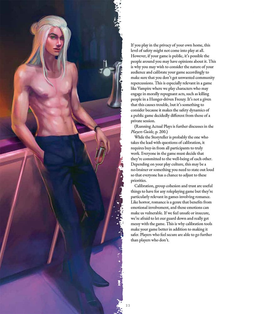 Vampire: The Masquerade 5e editie RPG-boek Blood-Stained Love Sourcebook *Engelse versie*