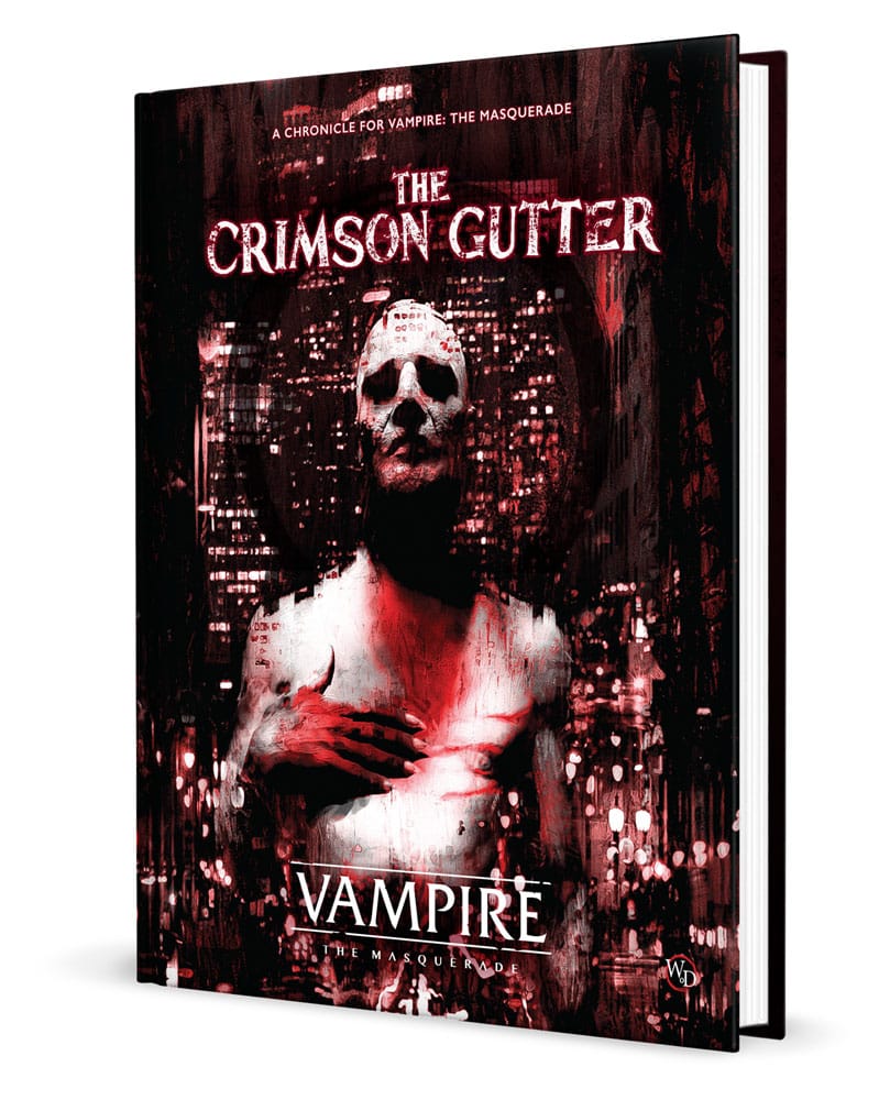 Vampire: The Masquerade 5e editie RPG-boek The Crimson Gutter Chronicle Book *Engelse versie*