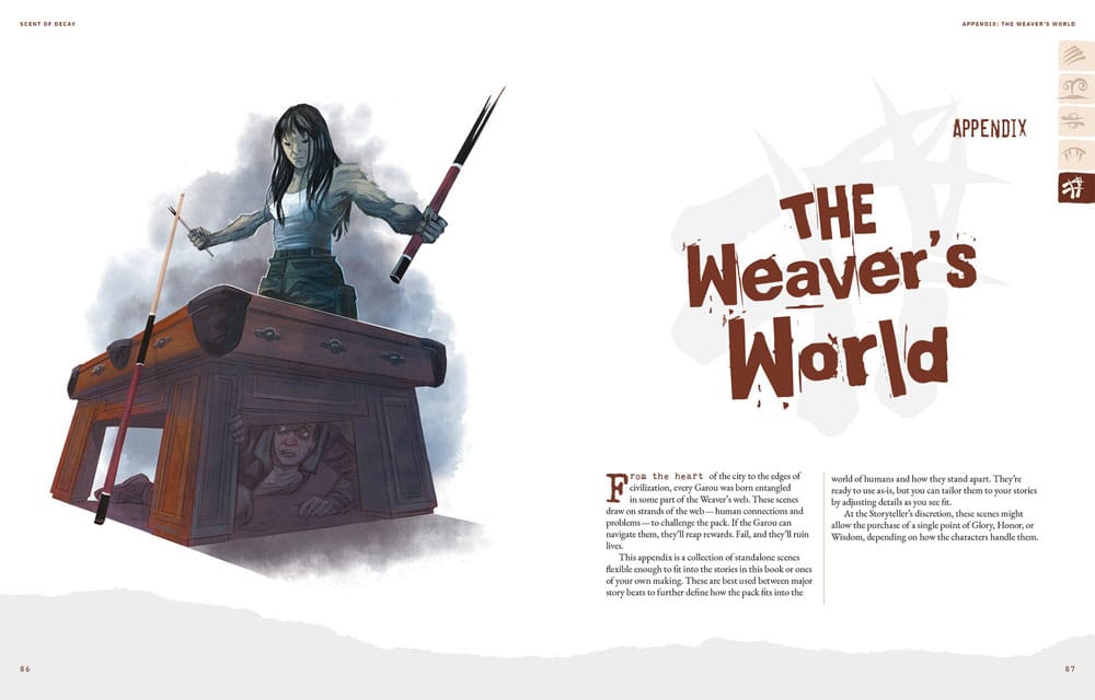 Werewolf: The Apocalypse 5e editie RPG-boek Scent of Decay Chronicle *Engelse versie*