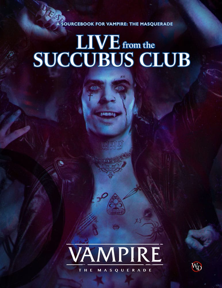 Vampire: The Masquerade 5e editie RPG-boek Live from the Succubus Club Sourcebook *Engelse versie*