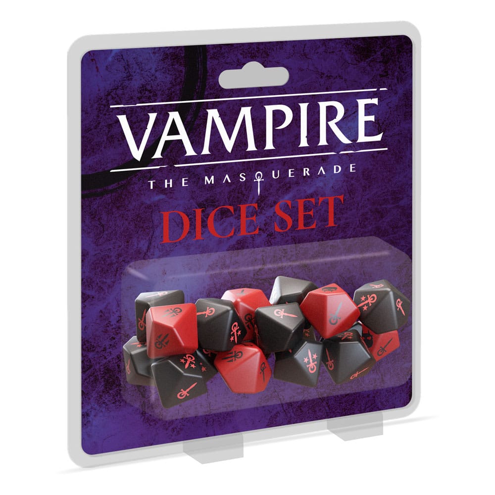 Vampire: The Masquerade 5e editie RPG-dobbelstenenset
