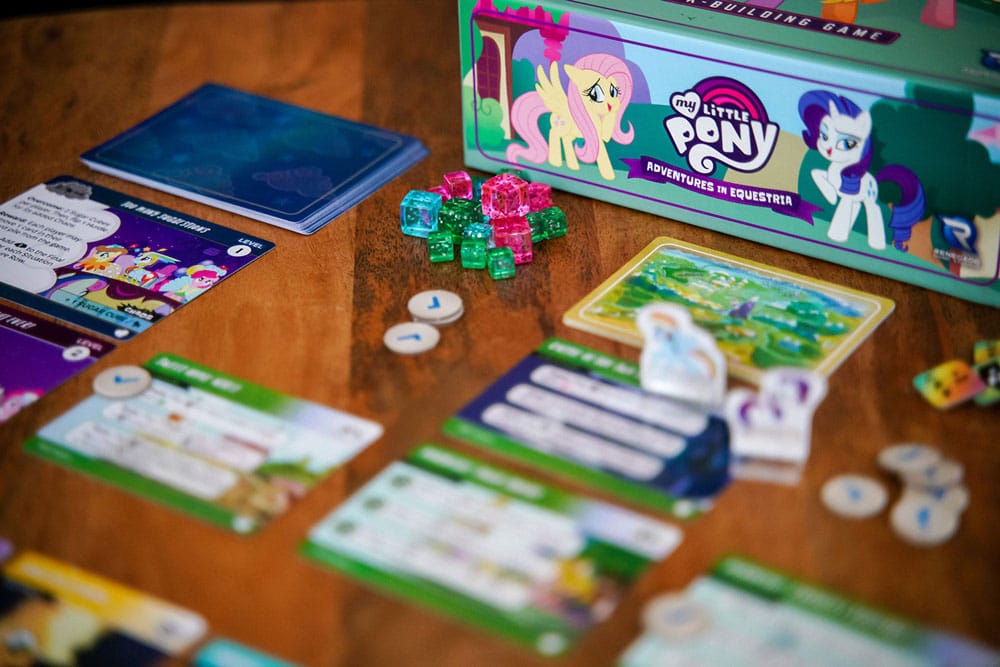 Mijn kleine pony-kaartspel Deck-Building Adventures in Equestria *Englische versie *