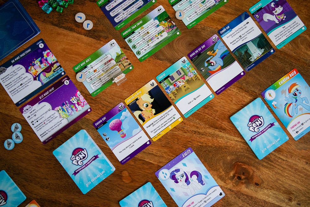Mijn kleine pony-kaartspel Deck-Building Adventures in Equestria *Englische versie *