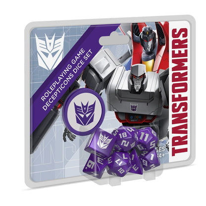 Transformers RPG DICE SET DECEPTICON