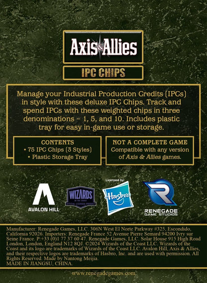 IPC-chips van Axis &amp; Allies