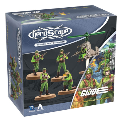 G.I.Joe Heroscape Army Expansion Greenshirts & Battle Copter (algemeen) *Engelse versie*