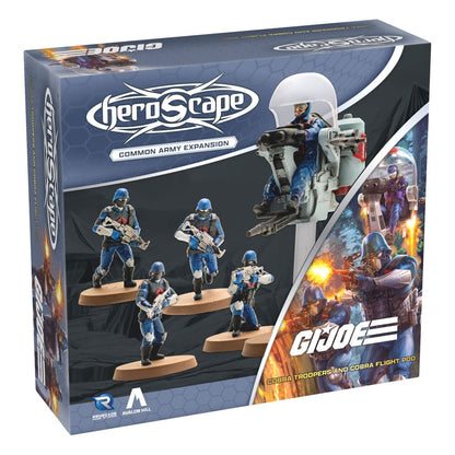 G.I.Joe Heroscape Army Expansion Cobra Troopers & Cobra Flight Pod (algemeen) *Engelse versie*