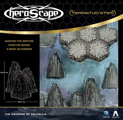Heroscape-terreinuitbreiding The Caverns of Valhalla *Engelse versie*
