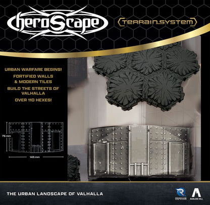 Heroscape-terreinuitbreiding Het stedelijke landschap van Valhalla *Engelse versie*