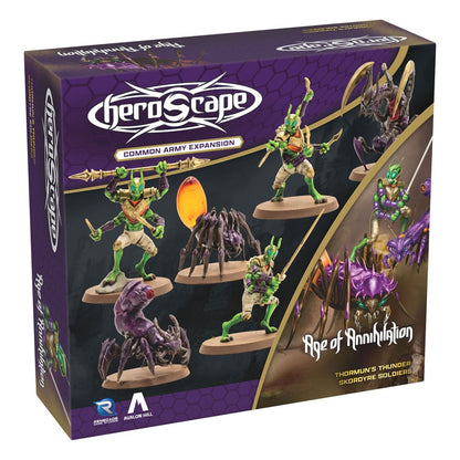 Heroscape-legeruitbreiding Tijdperk van vernietiging Skordyre-soldaten (algemeen) *Engelse versie*