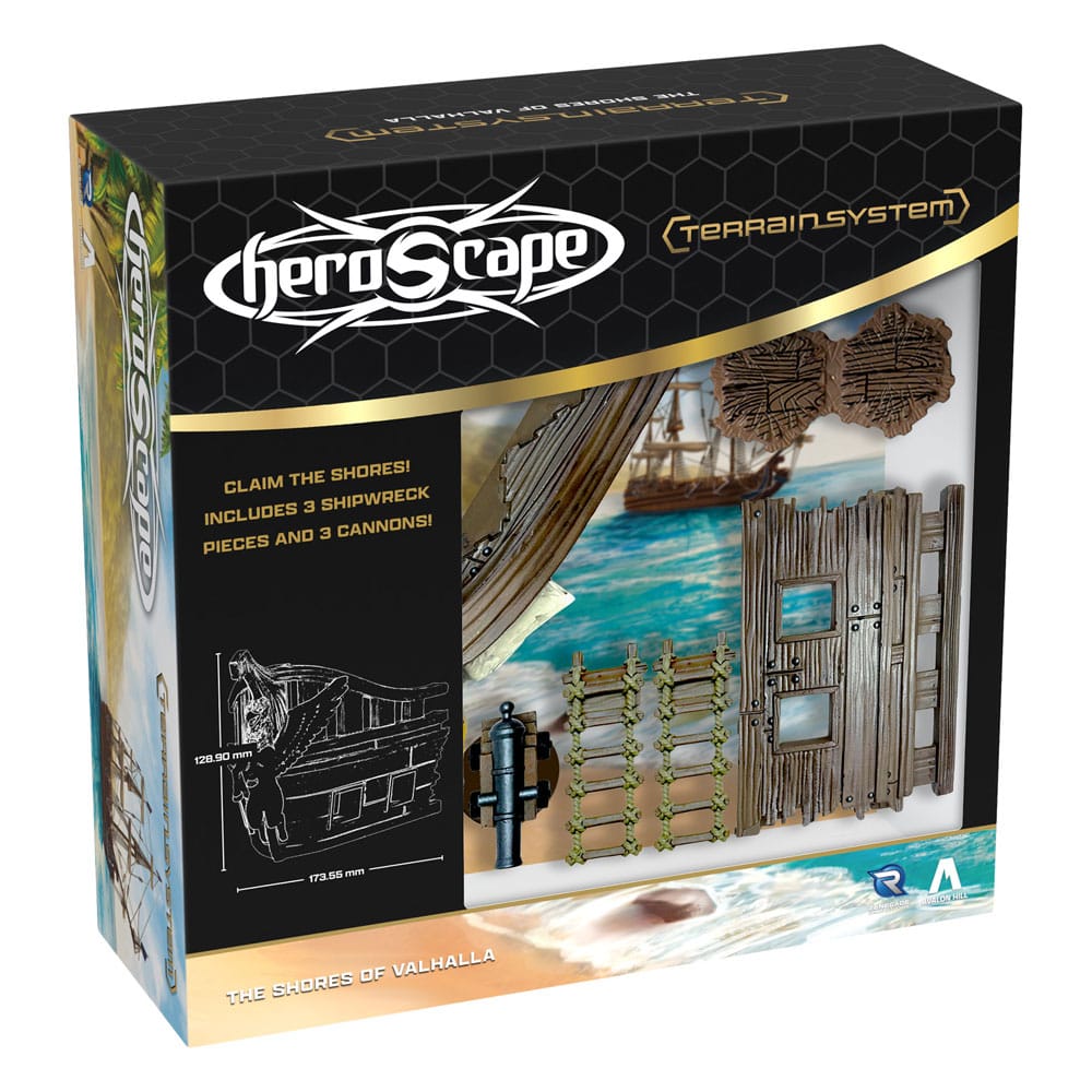 Heroscape-terreinuitbreiding Shores of Valhalla *Engelse versie*