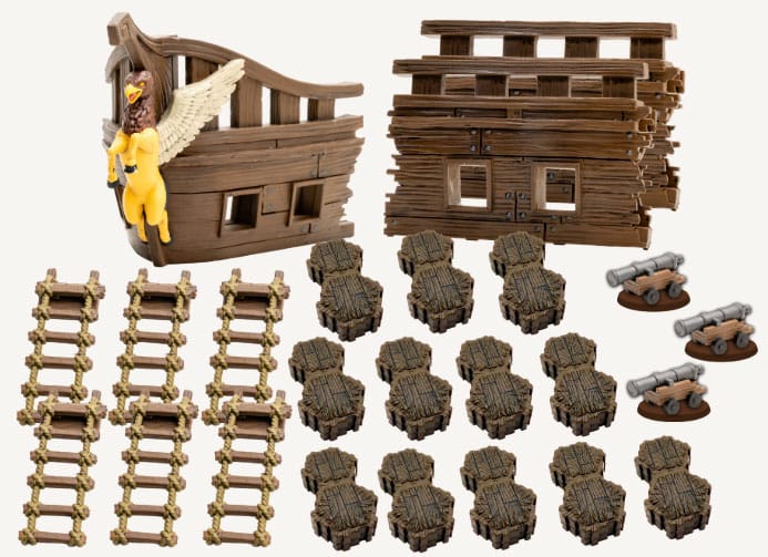 Heroscape-terreinuitbreiding Shores of Valhalla *Engelse versie*