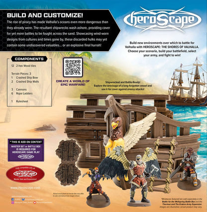 Heroscape-terreinuitbreiding Shores of Valhalla *Engelse versie*