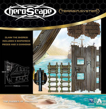 Heroscape-terreinuitbreiding Shores of Valhalla *Engelse versie*