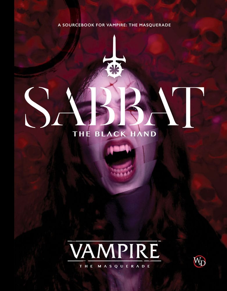 Vampire: The Masquerade 5e editie RPG-boek Sabbat: The Black Hand Sourcebook *Engelse versie*