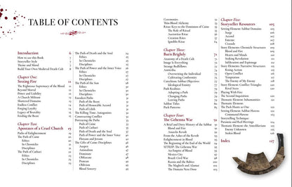 Vampire: The Masquerade 5e editie RPG-boek Sabbat: The Black Hand Sourcebook *Engelse versie*