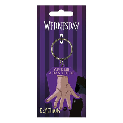 Woensdag rubber sleutelhanger geef me een handje