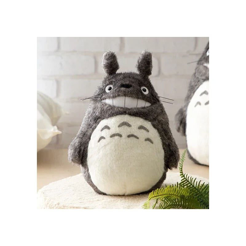 Mijn buur tot totoro pluche figuur glimlachend grote totoro m 28 cm