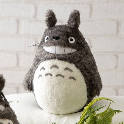 Mijn buur tot totoro pluche figuur glimlachend grote totoro m 28 cm