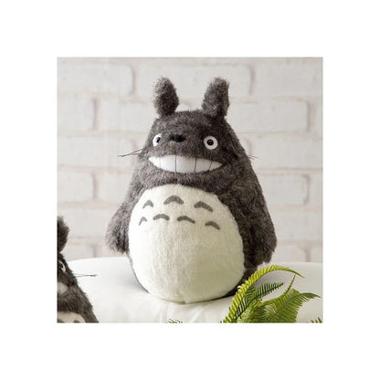 Mijn buur tot totoro pluche figuur glimlachend grote totoro m 28 cm