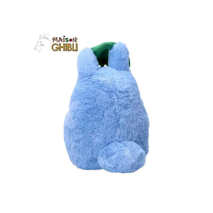 Mijn buur tot totoro nakayoshi pluche figuur medium totoro met blad 20 cm