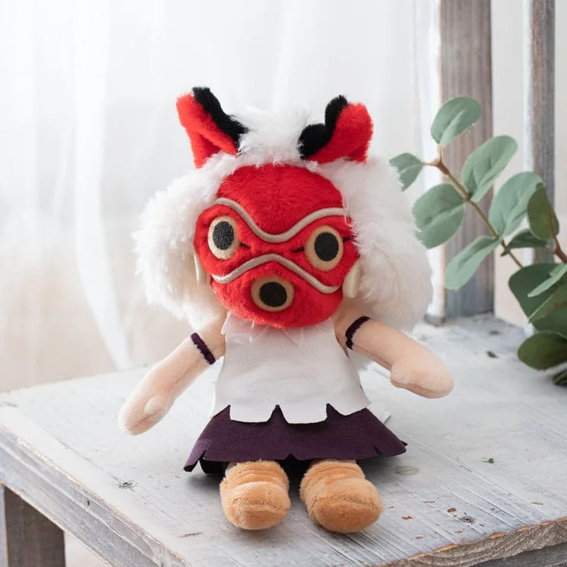 Prinses mononoke otedama pluche figuur san 21 cm