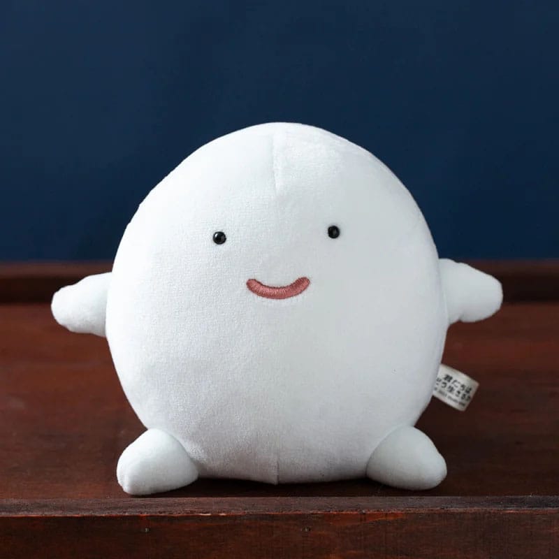 De jongen en de Heron pluche figuur Warawara glimlachend 14 cm