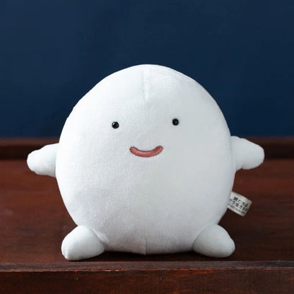 De jongen en de Heron pluche figuur Warawara glimlachend 14 cm