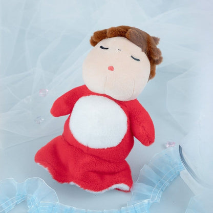 Ponyo on the Cliff Nakayoshi pluche figuur Ponyo dommelt weg