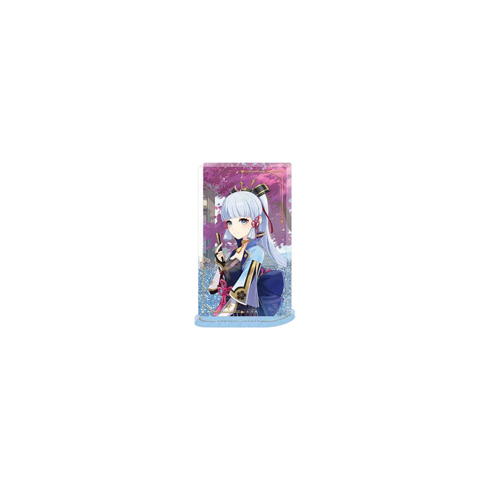 Genshin Impact Acryl Ornament met Glitters: Kamisato Ayaka 11 cm