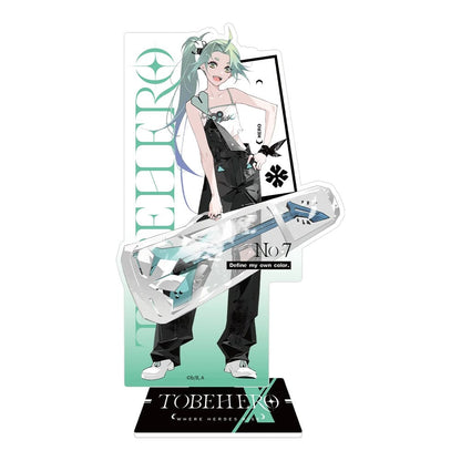 To Be Hero X Acryl Stand Hero Show Series Lucky Cyaan 17 cm