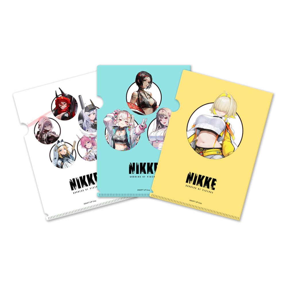 Godin van de overwinning: Nikke Clearfile 3-set