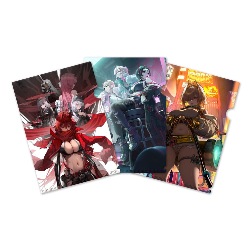 Godin van de overwinning: Nikke Clearfile 3-set