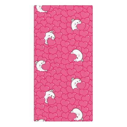 Molang Handdoek Harten 150 x 75 cm