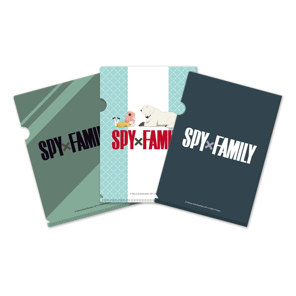 Spy x Family Clearfile 3-Set Seizoen 3