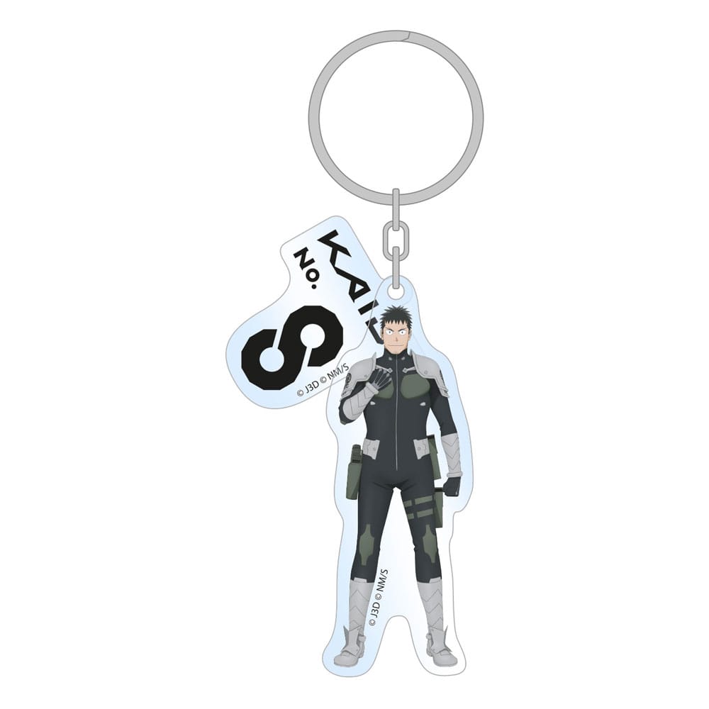 Kaiju No. 8 Acryl Sleutelhanger Kafka Hibino Seizoen 2 Holografisch 7 cm
