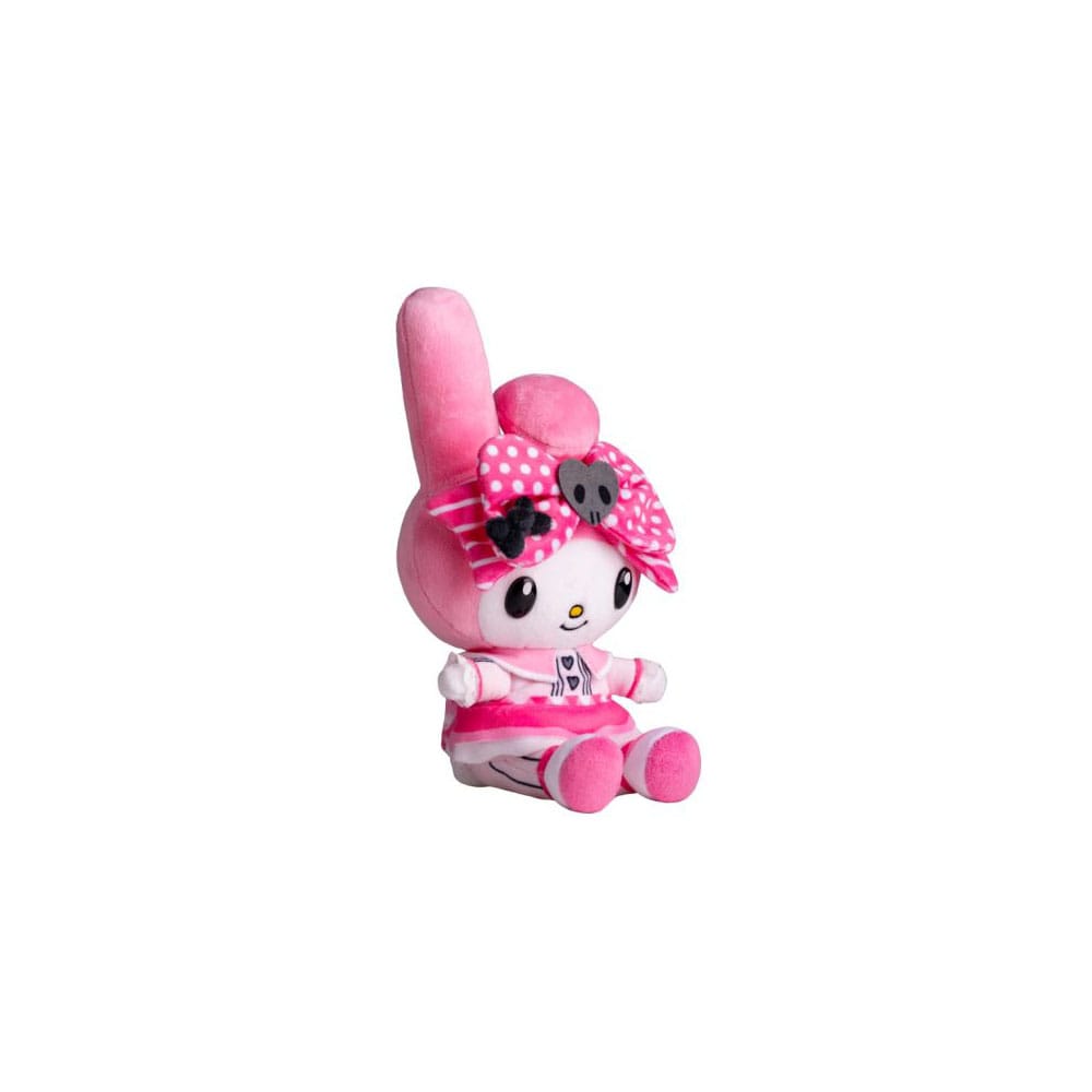 Sanrio Pluche Figuur My Melody Roze Zwart Party Jubileumeditie XL 35 cm