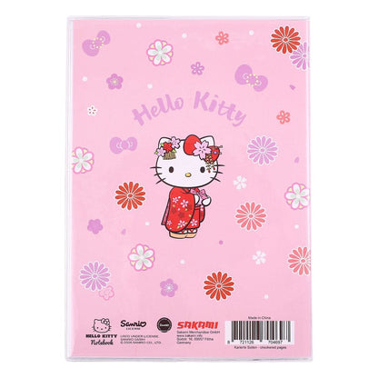Sanrio Notitieboekje Hello Kitty Kimono Holografisch Geruit