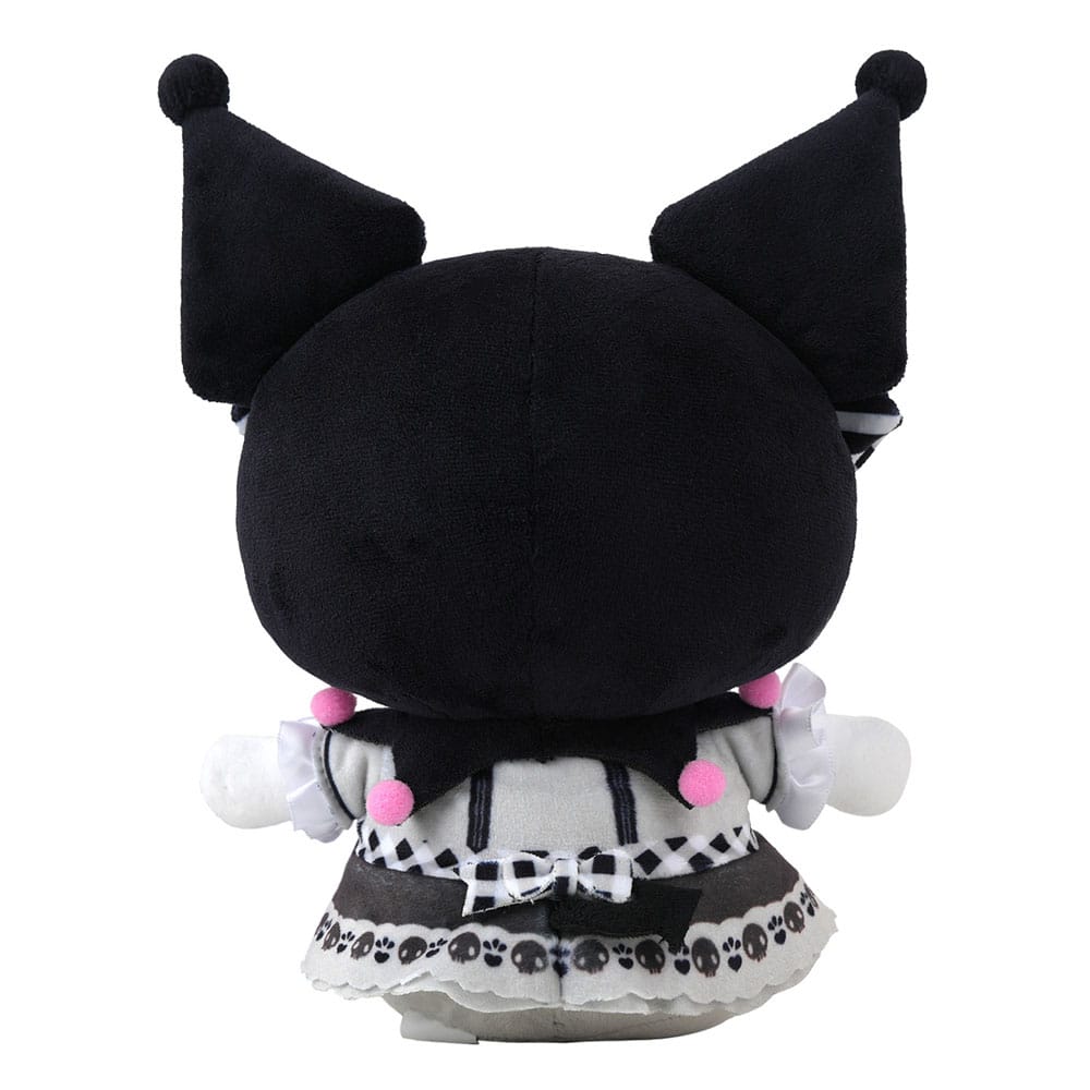 Sanrio Roze Zwart Party Series Pluche Figuur Kuromi XL 35 cm