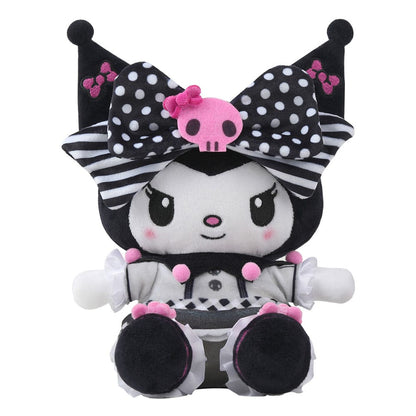 Sanrio Roze Zwart Party Series Pluche Figuur Kuromi XL 35 cm