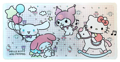 Sanrio Pink Black Party Series XXL muismat Hello Kitty & Friends babystijl