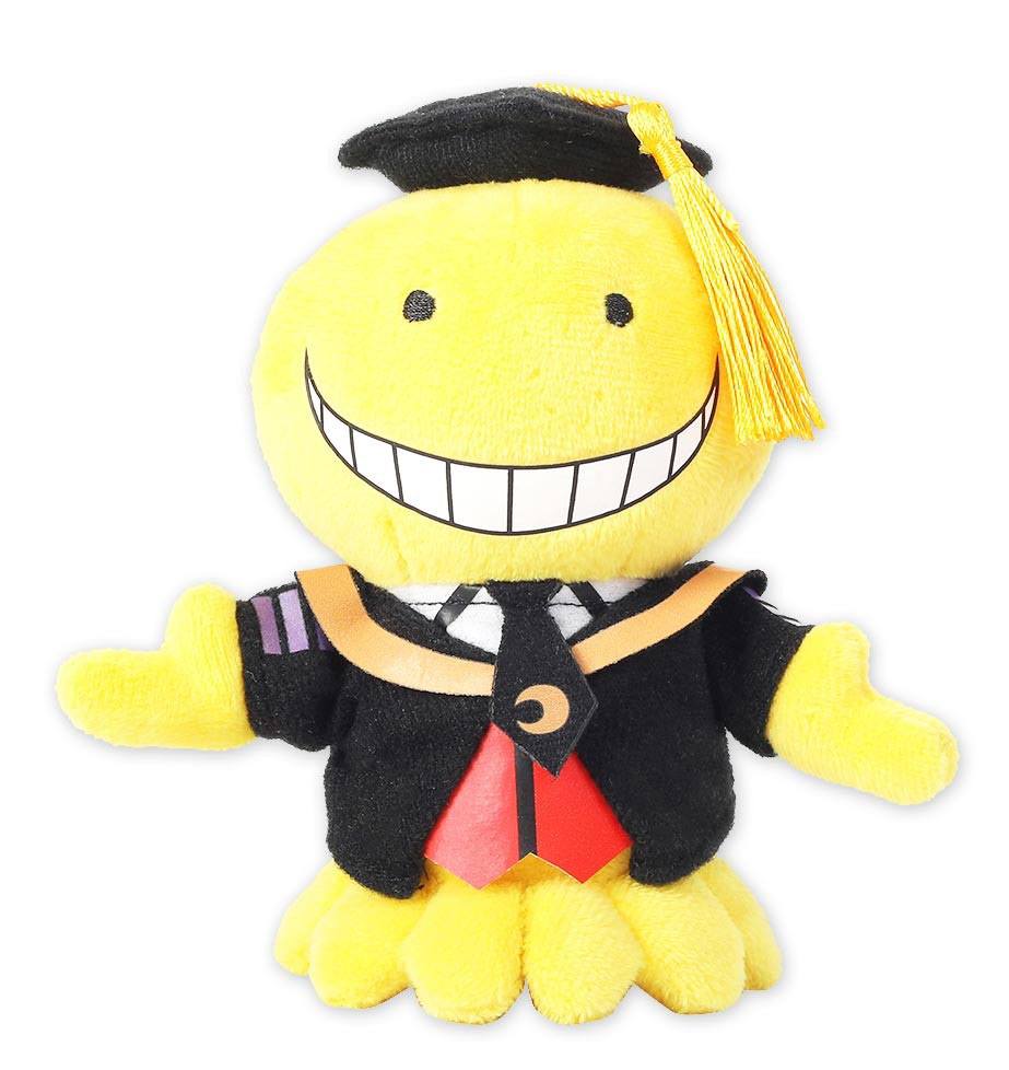 Assassinatie klaslokaal pluche figuur koro sensei 12 cm