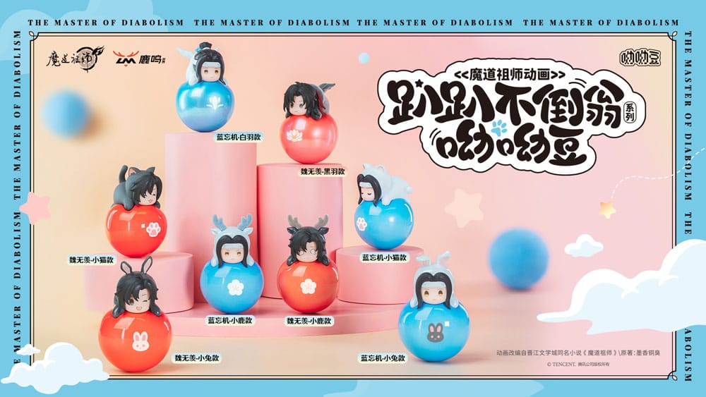 Hegrandmaster van de demonische teelt Yura Yura Mascot Mini Figuren 5 cm display (6)