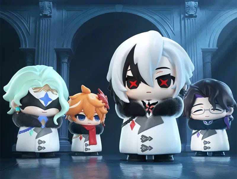 Genshin Impact minifiguren Fatui Harbingers Chibi Design 7 cm blinde doos display (9)