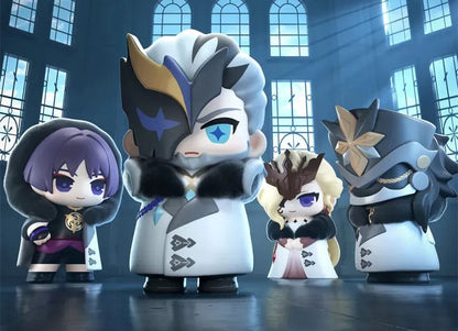 Genshin Impact minifiguren Fatui Harbingers Chibi Design 7 cm blinde doos display (9)