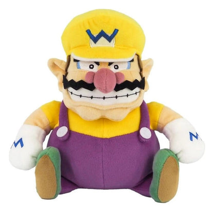 Super Mario pluche figuur Wario 25 cm